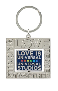 Love is Universal Spinning Keychain