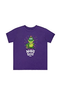 Mardi Gras 2024 King Gator Youth T-Shirt