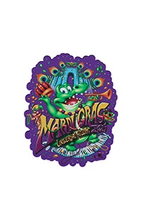 Mardi Gras 2025 Gator Junior Magnet