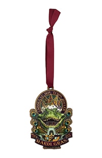 Mardi Gras 2025 King Gator Ornament