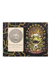 Mardi Gras 2025 King Gator Photo Frame