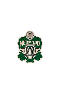 Métro-Floo Logo Pin