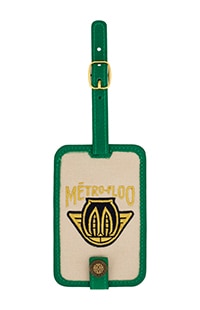Métro-Floo Luggage Tag