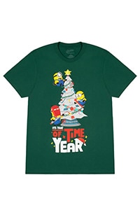 Minion Holiday "It's That Time Of Year" Adult T-Shirt