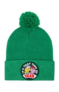 Minion Holiday "It's That Time Of Year" Beanie