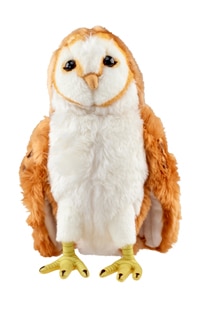 Orange Owl Plush
