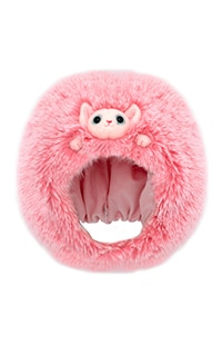 Pink Pygmy Puff Plush Novelty Hat