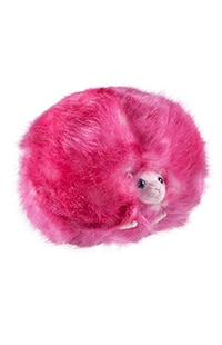 Pink Pygmy Puff Plush With Sound