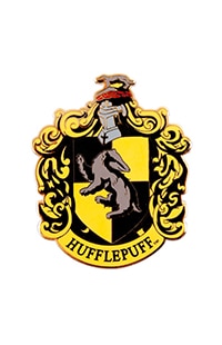 Hufflepuff Crest Pin