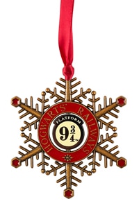 Platform 9 3/4™ Snowflake Spinner Ornament