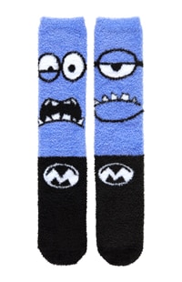 Evil Minion Adult Fuzzy Socks