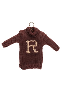 R For Ron Sweater Ornament