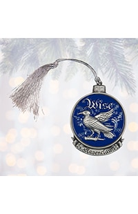 Ravenclaw™ Wise Metal Ornament