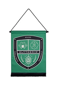 Slytherin™ Attributes Crest Wall Banner