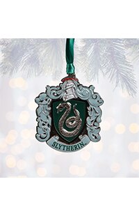 Slytherin™ Crest Metal Ornament