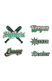 Slytherin™ Quidditch™ Pin Set