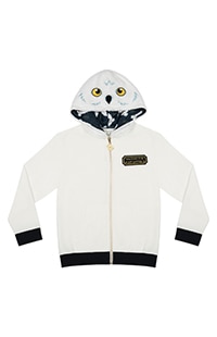 Snowy Owl Youth Zippered Jacket