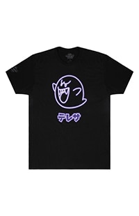 SUPER NINTENDO WORLD™ Neon Boo Adult T-Shirt