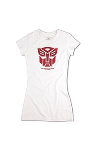 Transformers Autobot Shield Ladies T-Shirt