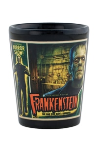 Universal Monsters Frankenstein Poster Shot Glass