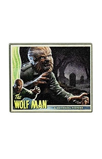 Universal Monsters The Wolf Man Poster Pin