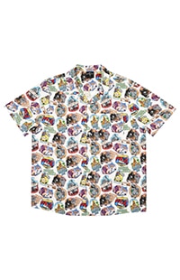 Universal Studios Collage Adult Button-Up Shirt
