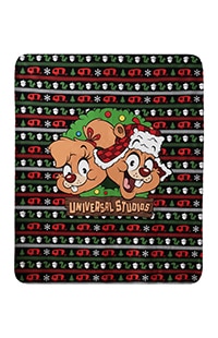 Universal Studios Earl & Pearl the Squirrels Throw Blanket