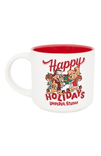 Universal Studios Earl the Squirrel Happy Holidays Mug