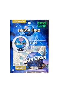 Universal Studios Globe Metal Earth Model Kit