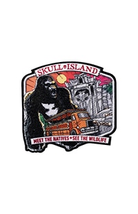 Universal Studios King Kong Skull Island Patch
