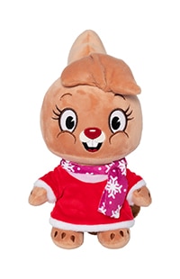 Universal Studios Pearl the Squirrel Cutie Plush