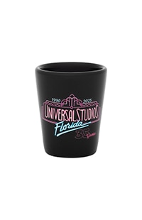 Universal Studios Retro Marquee 35th Anniversary Shot Glass