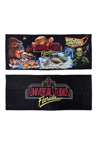 Universal Studios Retro Marquee Cooling Towel
