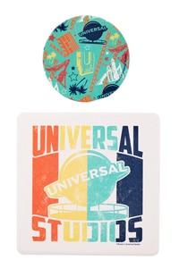Universal Studios Skyline 2-Pack Coaster Set