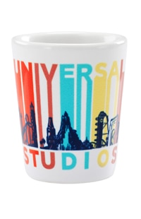 Universal Studios Skyline Shot Glass