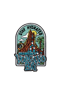 Universal Studios Volcano Bay "Stay Hydrated" Patch