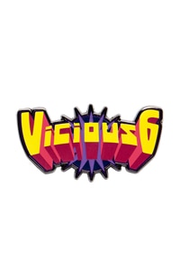Vicious 6 Logo Pin