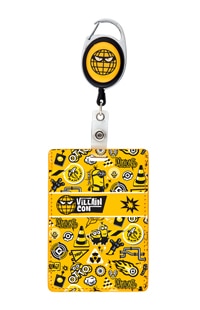 Villain-Con International Black & Yellow Badge Reel