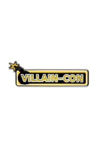 Villain-Con International Black & Yellow Bomb Pin