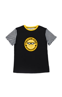 Villain-Con International Black & Yellow Globe Adult T-Shirt