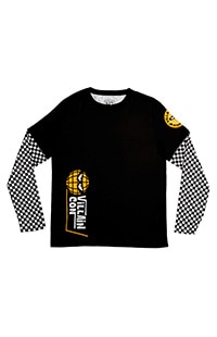 Villain-Con International Black & Yellow Long Sleeve T-Shirt