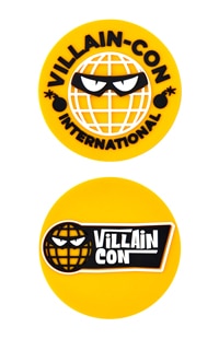Villain-Con International Black & Yellow Magnet Set