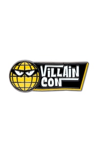 Villain-Con International Black & Yellow Pin