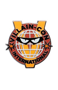 Villain-Con International Globe Pin