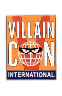 Villain-Con International Globe Sign Pin