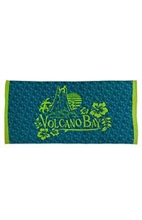 Volcano Bay Floral Beach Towel